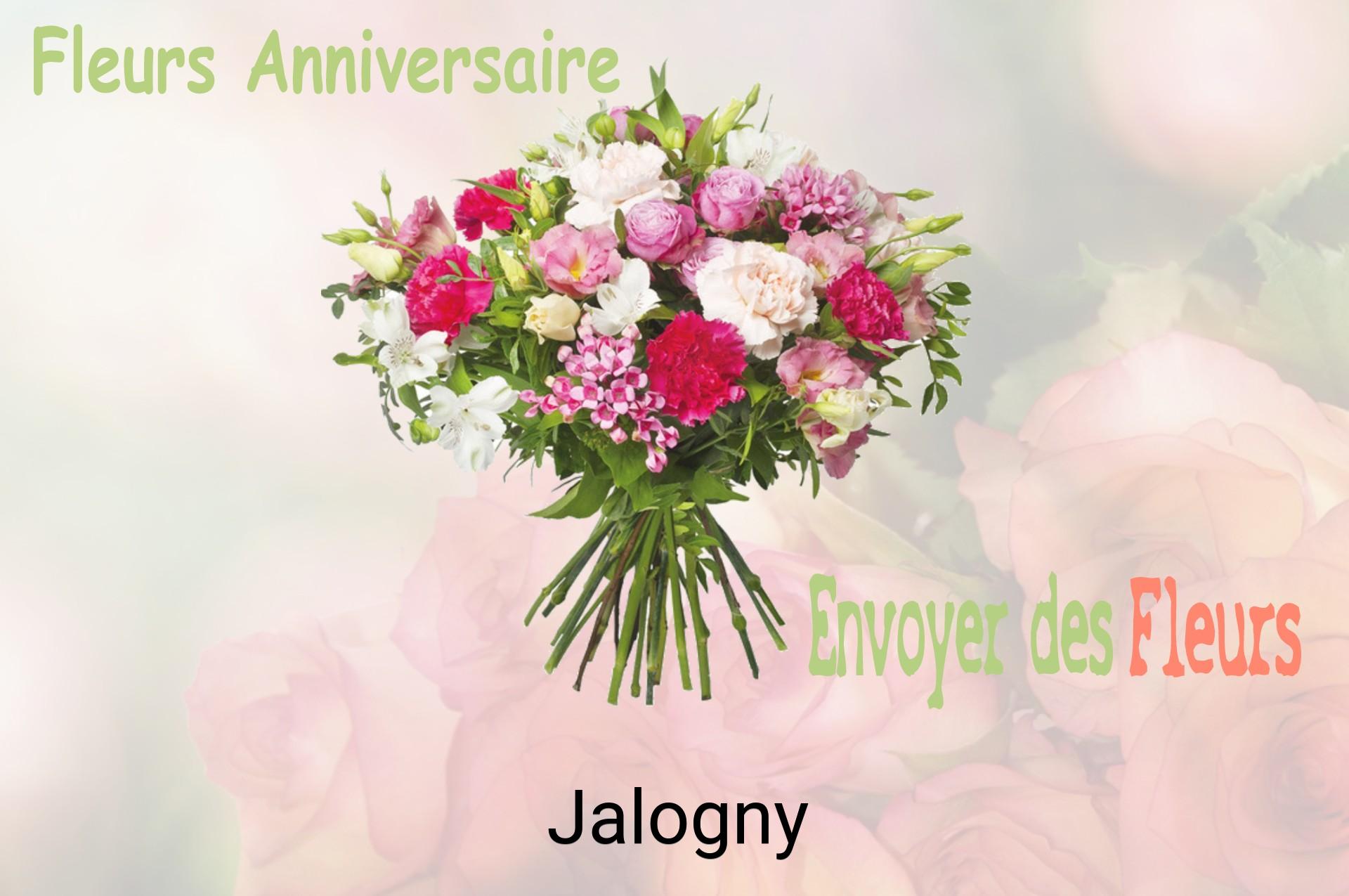 Bouquet de fleurs d’anniversaire livré à Jalogny
