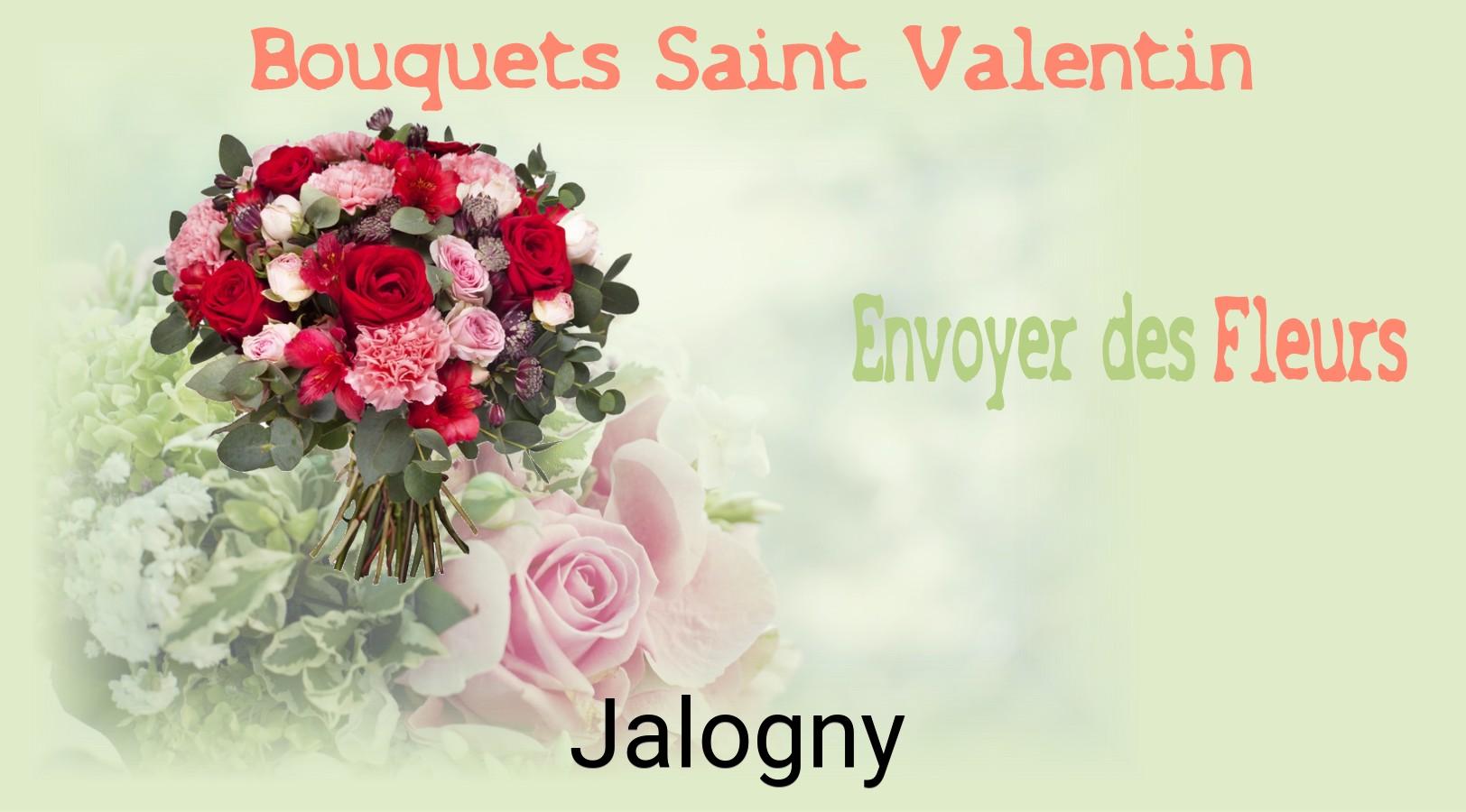 Roses de Saint-Valentin livrées à Jalogny